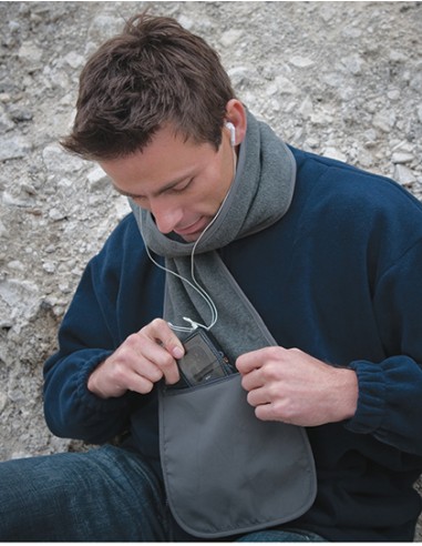 R-R100X-Polartherm™ Scarf With Zip Pocket